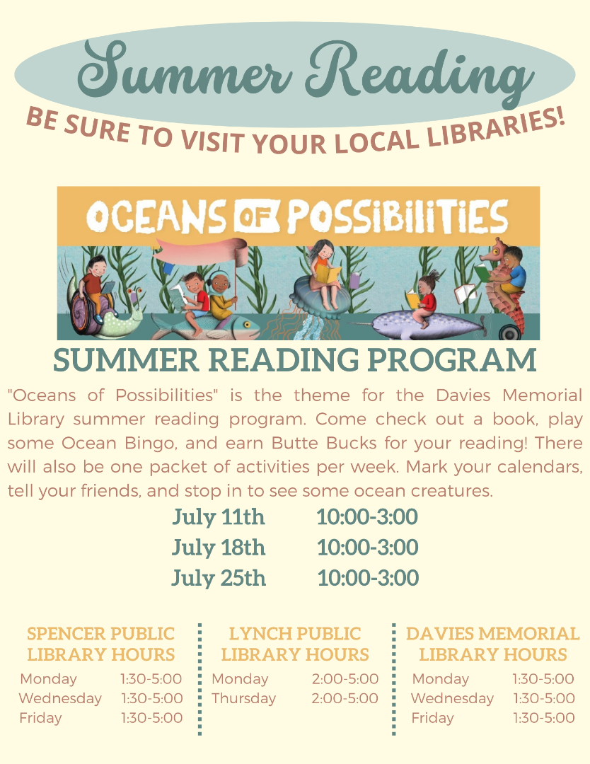 Boyd County Schools Summer Reading Program